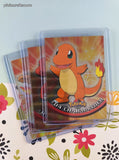 Vintage 1999 Topps 1st Edition Blue Label TV Animation Edition Charmander Evolutions Holographic Pokemon Cards Set/3 - LP