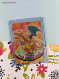Vintage 1999 Topps 1st Edition Blue Label TV Animation Edition Charmander Evolutions Holographic Pokemon Cards Set/3 - LP