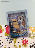 Vintage 1999 Topps 1st Edition Blue/Black Label TV Animation Edition Squirtle Evolutions Holographic Pokemon Cards Set/3 - NM