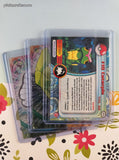 Vintage 1999 Topps 1st Edition Blue/Black Label TV Animation Edition Caterpie Evolutions Holographic Pokemon Cards Set/3 - VG