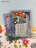 Vintage 1999 Topps 1st Edition Blue Label TV Animation Edition Weedle Evolutions Non-Holo Pokemon Cards Set/3 - NM