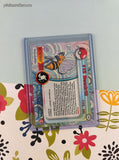 Vintage 1999 Topps 1st Edition Blue Label TV Animation Edition Weedle Evolutions Non-Holo Pokemon Cards Set/3 - NM