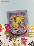 Vintage 1999 Topps 1st Edition Blue Label TV Animation Edition Pidgey Evolutions Non-Holo Pokemon Cards Set/3 - LP