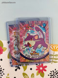 Vintage 1999 Topps 1st Edition Blue Label TV Animation Edition Rattata Evolutions Non-Holo Pokemon Cards Set/2 - NM