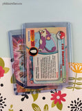 Vintage 1999 Topps 1st Edition Blue Label TV Animation Edition Rattata Evolutions Non-Holo Pokemon Cards Set/2 - NM