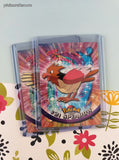 Vintage 1999 Topps 1st Edition Blue/Black Label TV Animation Edition Spearow Evolutions Non-Holo Pokemon Cards Set/2 - NM