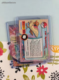 Vintage 1999 Topps 1st Edition Blue/Black Label TV Animation Edition Spearow Evolutions Non-Holo Pokemon Cards Set/2 - NM
