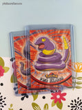 Vintage 1999 Topps 1st Edition Blue/Black Label TV Animation Edition Ekans Evolutions Non-Holo Pokemon Cards Set/2 - NM