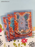Vintage 1999 Topps 1st Edition Blue Label TV Animation Edition Nidoran Evolutions Non-Holo Pokemon Cards Set/3 - NM