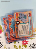 Vintage 1999 Topps 1st Edition Blue Label TV Animation Edition Nidoran Evolutions Non-Holo Pokemon Cards Set/3 - NM