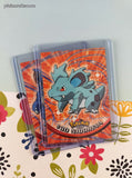 Vintage 1999 Topps 1st Edition Blue Label TV Animation Edition Nidoran Evolutions Non-Holo Pokemon Cards Set/3 - NM