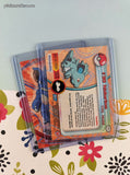 Vintage 1999 Topps 1st Edition Blue Label TV Animation Edition Nidoran Evolutions Non-Holo Pokemon Cards Set/3 - NM