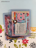 Vintage 1999 Topps 1st Edition Blue Label TV Animation Edition Jigglypuff Evolutions Non-Holo Pokemon Cards Set/2 - NM