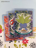 Vintage 1999 Topps 1st Edition Blue/Black Label TV Animation Edition Oddish Evolutions Non-Holo Pokemon Cards Set/3 - NM
