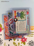 Vintage 1999 Topps 1st Edition Blue/Black Label TV Animation Edition Oddish Evolutions Non-Holo Pokemon Cards Set/3 - NM
