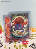 Vintage 1999 Topps 1st Edition Blue/Black Label TV Animation Edition Oddish Evolutions Non-Holo Pokemon Cards Set/3 - NM