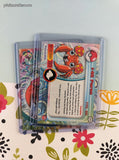 Vintage 1999 Topps 1st Edition Blue Label TV Animation Edition Paras Evolutions Non-Holo Pokemon Cards Set/2 - NM