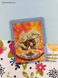 Vintage 1999 Topps 1st Edition Blue Label TV Animation Edition Growlithe Evolutions Non-Holo Pokemon Cards Set/2 - NM