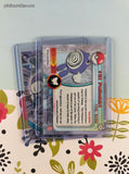 Vintage 1999 Topps 1st Edition Blue Label TV Animation Edition Poliwag Evolutions Non-Holo Pokemon Cards Set/3 - NM
