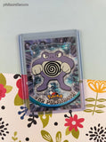 Vintage 1999 Topps 1st Edition Blue Label TV Animation Edition Poliwag Evolutions Non-Holo Pokemon Cards Set/3 - NM