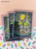 Vintage 1999 Topps 1st Edition Blue/Black Label TV Animation Edition Bellsprout Evolutions Holographic Pokemon Cards Set/3 - NM