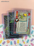 Vintage 1999 Topps 1st Edition Blue/Black Label TV Animation Edition Bellsprout Evolutions Holographic Pokemon Cards Set/3 - NM