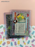 Vintage 1999 Topps 1st Edition Blue/Black Label TV Animation Edition Bellsprout Evolutions Holographic Pokemon Cards Set/3 - NM
