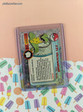 Vintage 1999 Topps 1st Edition Blue/Black Label TV Animation Edition Bellsprout Evolutions Holographic Pokemon Cards Set/3 - NM