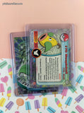 Vintage 1999 Topps 1st Edition Blue Label TV Animation Edition Bellsprout Evolutions Non-Holo Pokemon Cards Set/3 - NM
