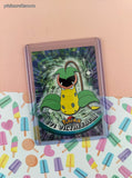 Vintage 1999 Topps 1st Edition Blue Label TV Animation Edition Bellsprout Evolutions Non-Holo Pokemon Cards Set/3 - NM