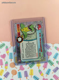 Vintage 1999 Topps 1st Edition Blue Label TV Animation Edition Bellsprout Evolutions Non-Holo Pokemon Cards Set/3 - NM