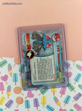 Vintage 1999 Topps 1st Edition Blue Label TV Animation Edition Tentacool Evolutions Non-Holo Pokemon Cards Set/2 - NM