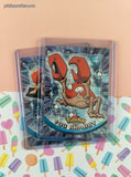 Vintage 1999 Topps 1st Edition Blue Label TV Animation Edition Krabby Evolutions Non-Holo Pokemon Cards Set/2 - NM