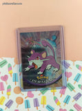 Vintage 1998 Topps 1st Edition Blue Label TV Animation Edition #19 Rattata Holographic Pokemon Card - NM