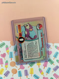 Vintage 1998 Topps 1st Edition Blue Label TV Animation Edition #19 Rattata Holographic Pokemon Card - NM