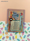 Vintage 1998 Topps 1st Edition Blue Label TV Animation Edition #29 Nidoran Holographic Pokemon Card - NM
