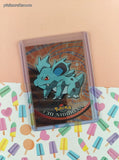 Vintage 1998 Topps 1st Edition Blue Label TV Animation Edition #30 Nidorina Holographic Pokemon Card - NM