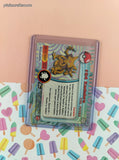 Vintage 1998 Topps Black Label TV Animation Edition #64 Kadabra Holographic Pokemon Card - NM