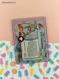 Vintage 1998 Topps Black Label TV Animation Edition #74 Geodude Holographic Pokemon Card - VG
