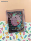 Vintage 1998 Topps 1st Edition Blue Label TV Animation Edition #113 Chansey Holographic Pokemon Card - NM