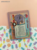 Vintage 1998 Topps 1st Edition Blue Label TV Animation Edition #24 Arbok Non-Holo Pokemon Card - NM