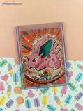 Vintage 1998 Topps 1st Edition Blue Label TV Animation Edition #32 Nidoran Non-Holo Pokemon Card - NM