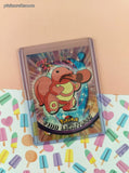 Vintage 1998 Topps 1st Edition Blue Label TV Animation Edition #108 Lickitung Non-Holo Pokemon Card - NM