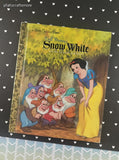 2009 Little Golden Book: Walt Disney's Snow White and the Seven Dwarfs Hardcover