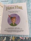 Vintage 1993 Little Golden Book: Walt Disney's Peter Pan Hardcover