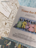 Vintage 1989 Little Golden Book: Time for Bed Hardcover