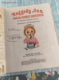 Vintage 1982 Little Golden Book: Raggedy Ann and the Cookie Snatcher Hardcover