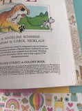 Vintage 1983 Little Golden Book: Sesame Street Puppy Love Hardcover