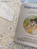 Vintage 1990 Little Golden Book: Puppy on the Farm Hardcover