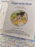 Vintage 1990 Little Golden Book: Puppy on the Farm Hardcover